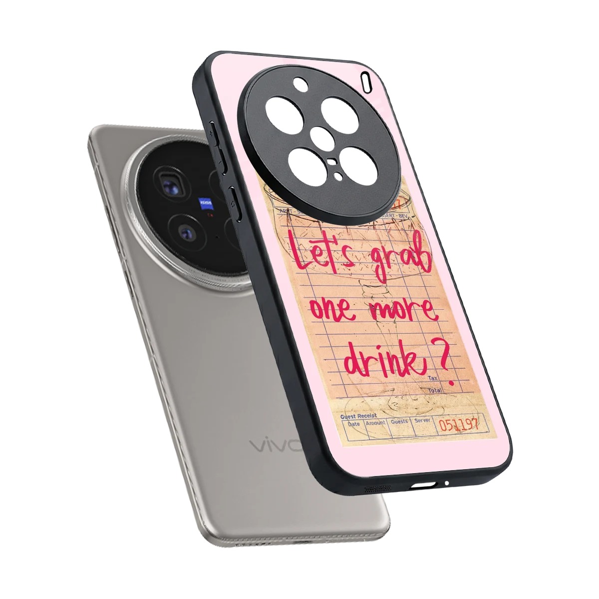 Last Call sleek vivo x200 pro cover with tempered glass back and TPU edges
