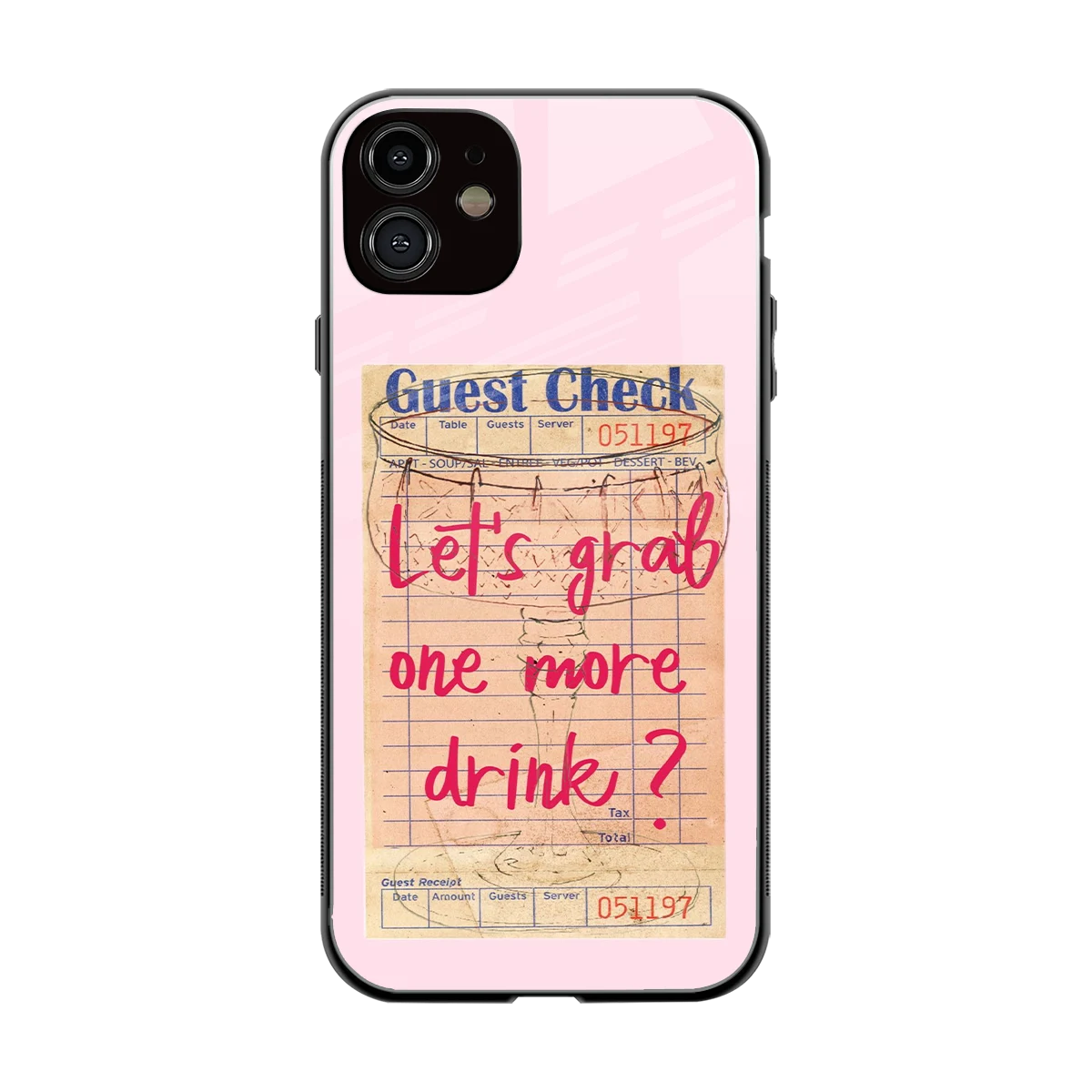 Last Call back phone cover | glass case for iphone 11