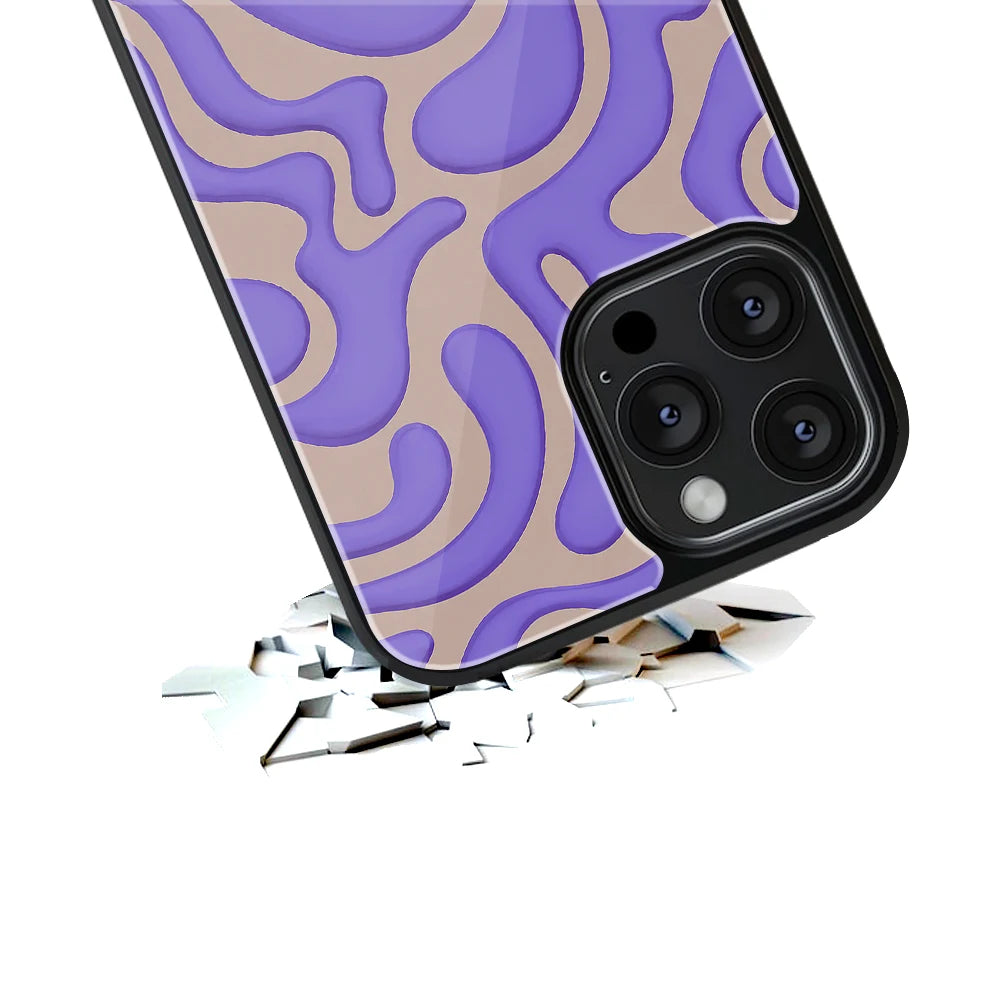 Durable Glass Back Mobile Case for iPhone, Samsung, OnePlus, Google Pixel, Redmi, Vivo, Oppo