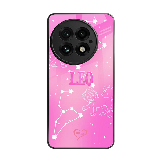 Leo Aura back phone cover | glass case for oneplus 13