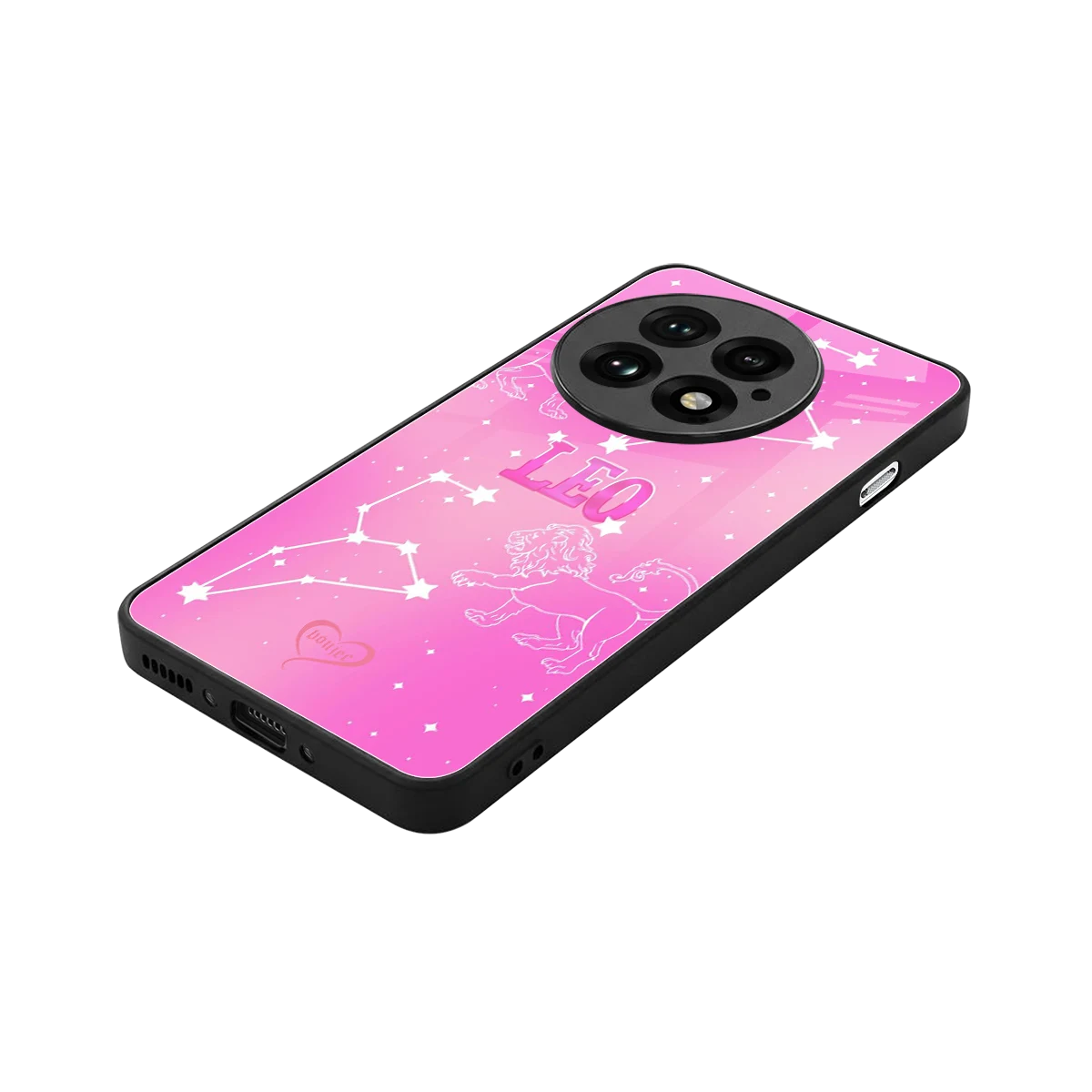 Leo Aura stylish phone case for oneplus 13 | glossy glass and slim fit