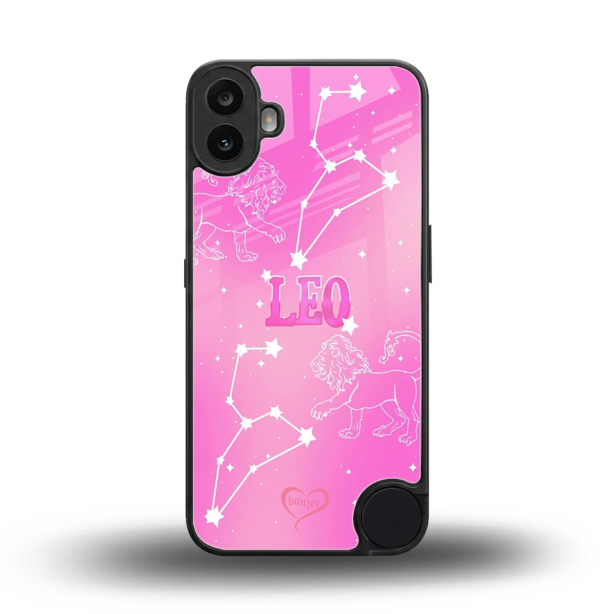 Leo Aura back phone cover | glass case for cmf nothing phone 1