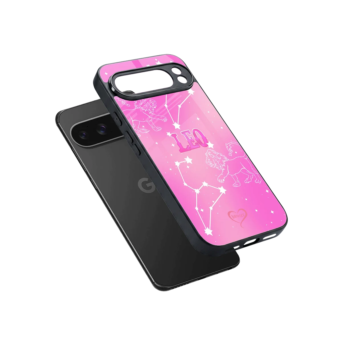 Leo Aura sleek google pixel 10 pro xl cover with tempered glass back and TPU edges