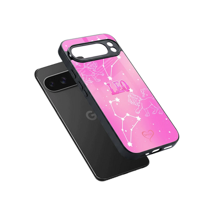 Leo Aura sleek google pixel 10 pro xl cover with tempered glass back and TPU edges