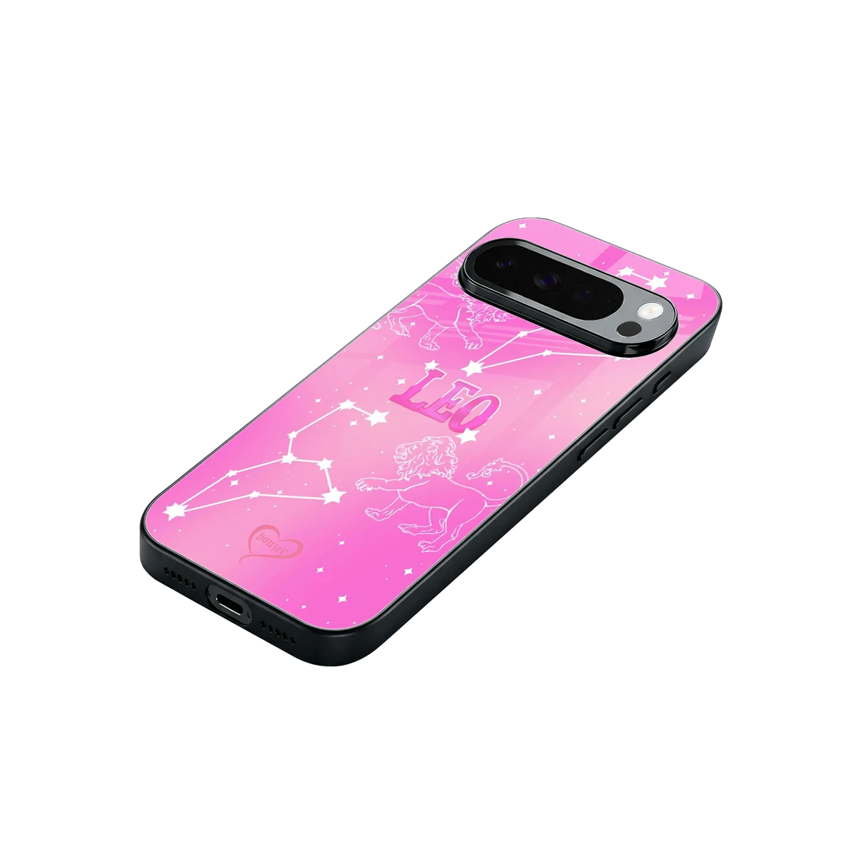 Leo Aura stylish phone case for google pixel 10 pro xl | glossy glass and slim fit