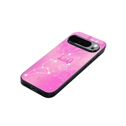 Leo Aura stylish phone case for google pixel 10 pro xl | glossy glass and slim fit