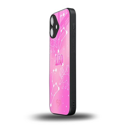 Leo Aura iphone 16 plus mobile cover | shockproof glass phone case