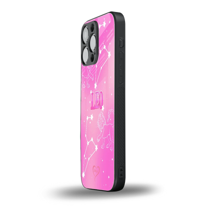 Leo Aura iphone 16 pro max mobile cover | shockproof glass phone case