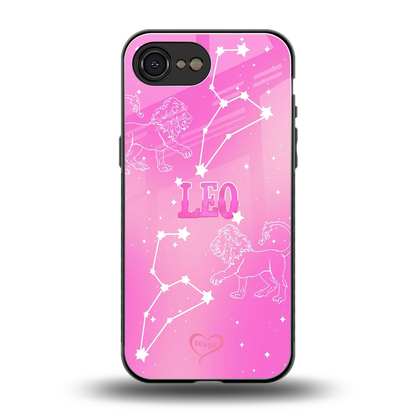 Leo Aura back phone cover | glass case for iphone 16e