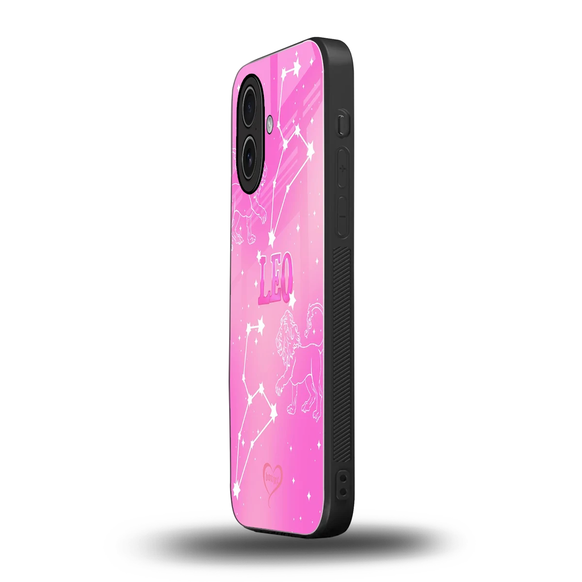 Leo Aura iphone 17 mobile cover | shockproof glass phone case