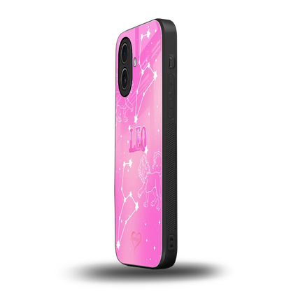 Leo Aura iphone 17 mobile cover | shockproof glass phone case