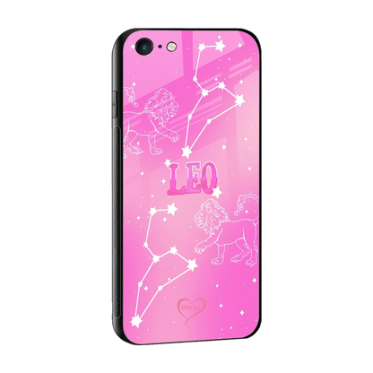 Leo Aura sleek iphone 6s cover with tempered glass back and TPU edges