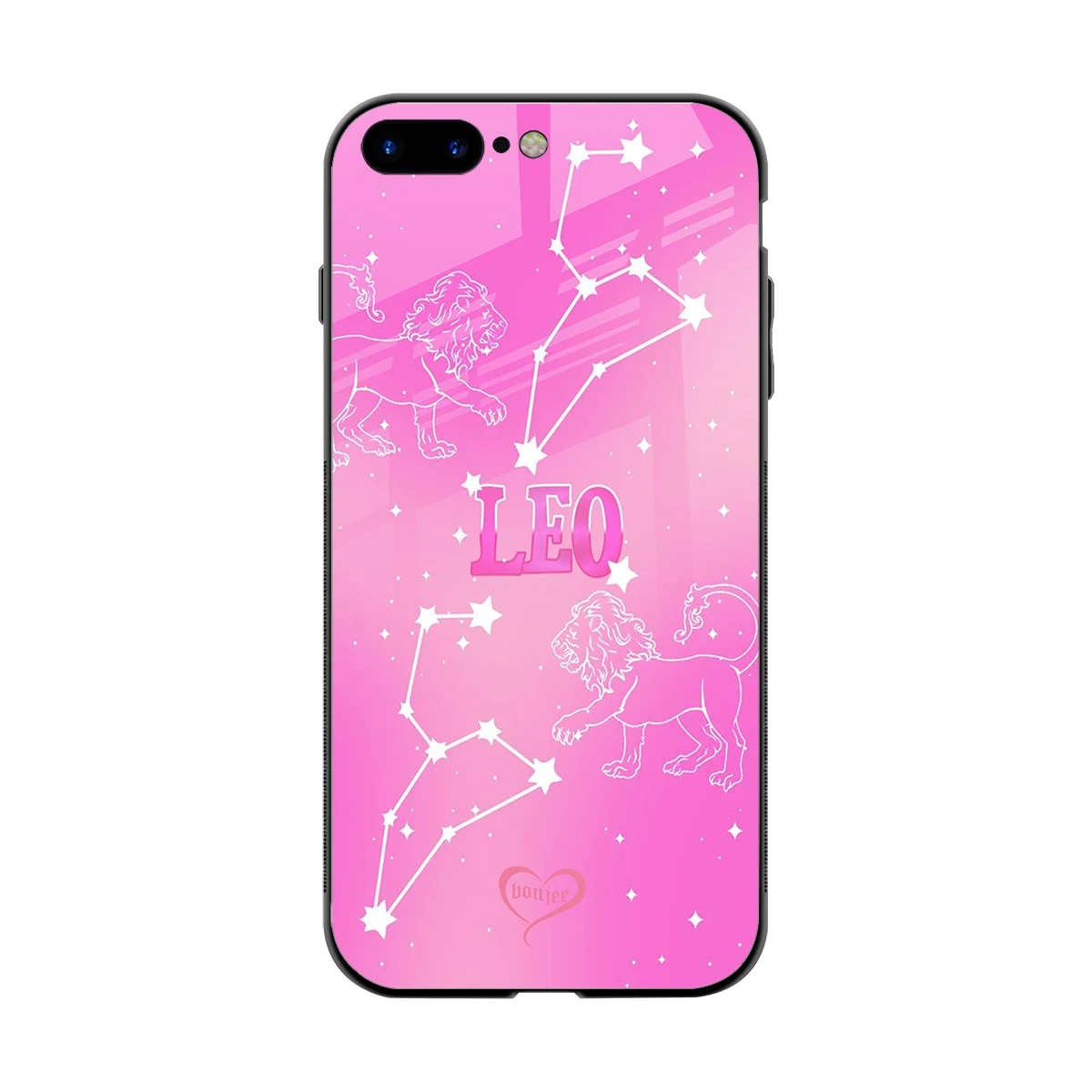 Leo Aura back phone cover | glass case for iphone 8 plus