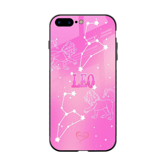 Leo Aura back phone cover | glass case for iphone 8 plus