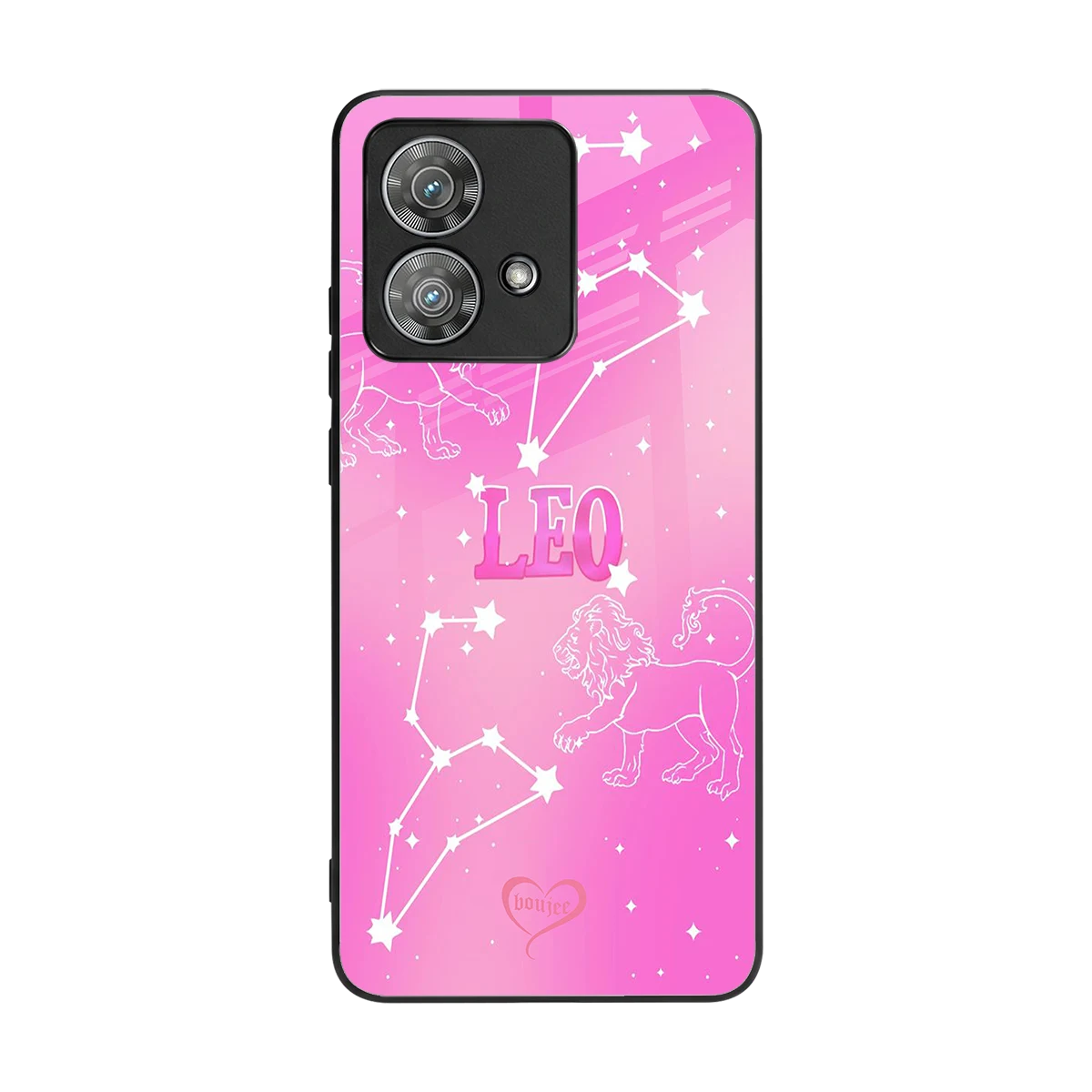 Leo Aura back phone cover | glass case for motorola edge 40 neo 5g