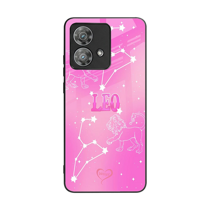 Leo Aura back phone cover | glass case for motorola edge 40 neo 5g