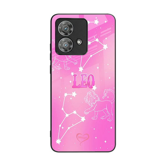 Leo Aura back phone cover | glass case for motorola edge 40 neo 5g