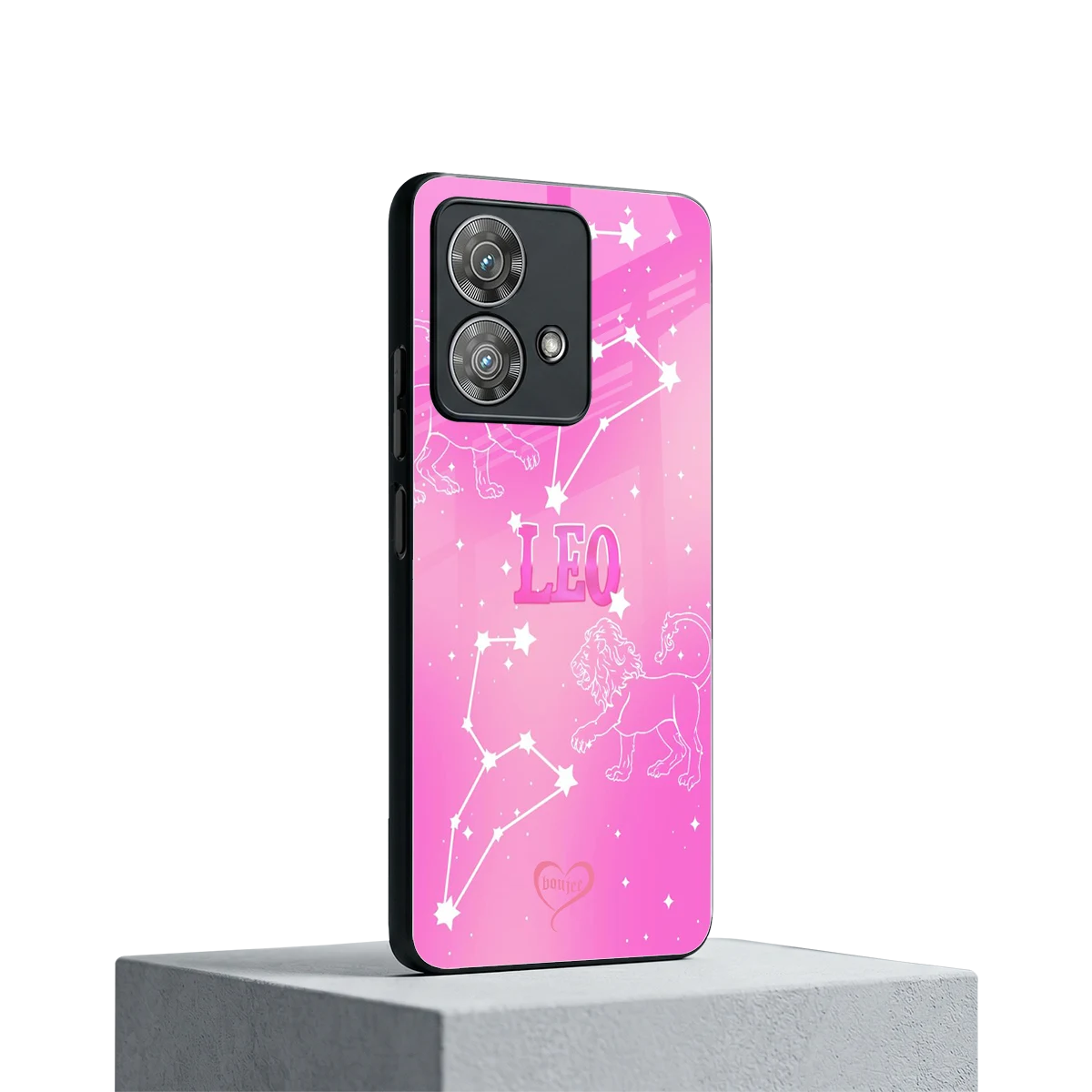 Leo Aura motorola edge 40 neo 5g mobile cover | shockproof glass phone case