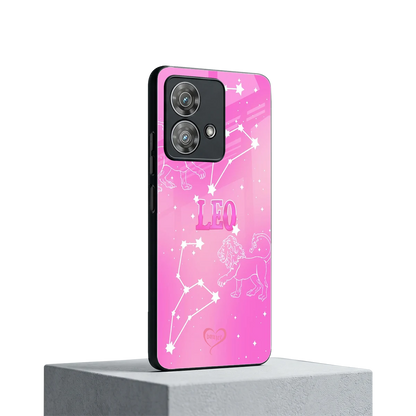 Leo Aura motorola edge 40 neo 5g mobile cover | shockproof glass phone case