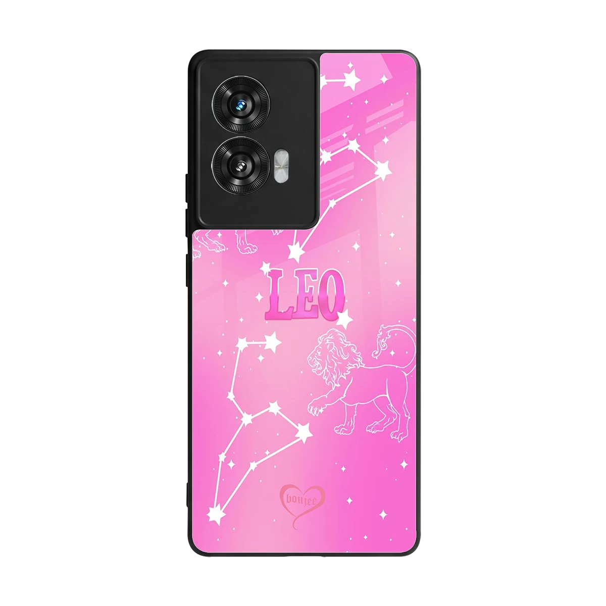 Leo Aura back phone cover | glass case for motorola edge 50 fusion