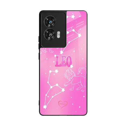 Leo Aura back phone cover | glass case for motorola edge 50 fusion