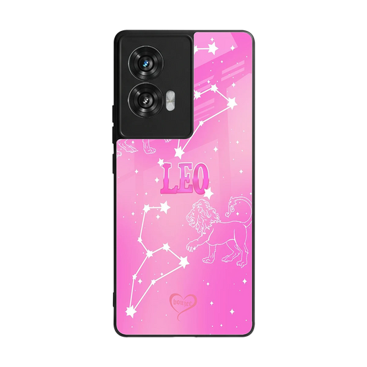 Leo Aura back phone cover | glass case for motorola edge 50 fusion