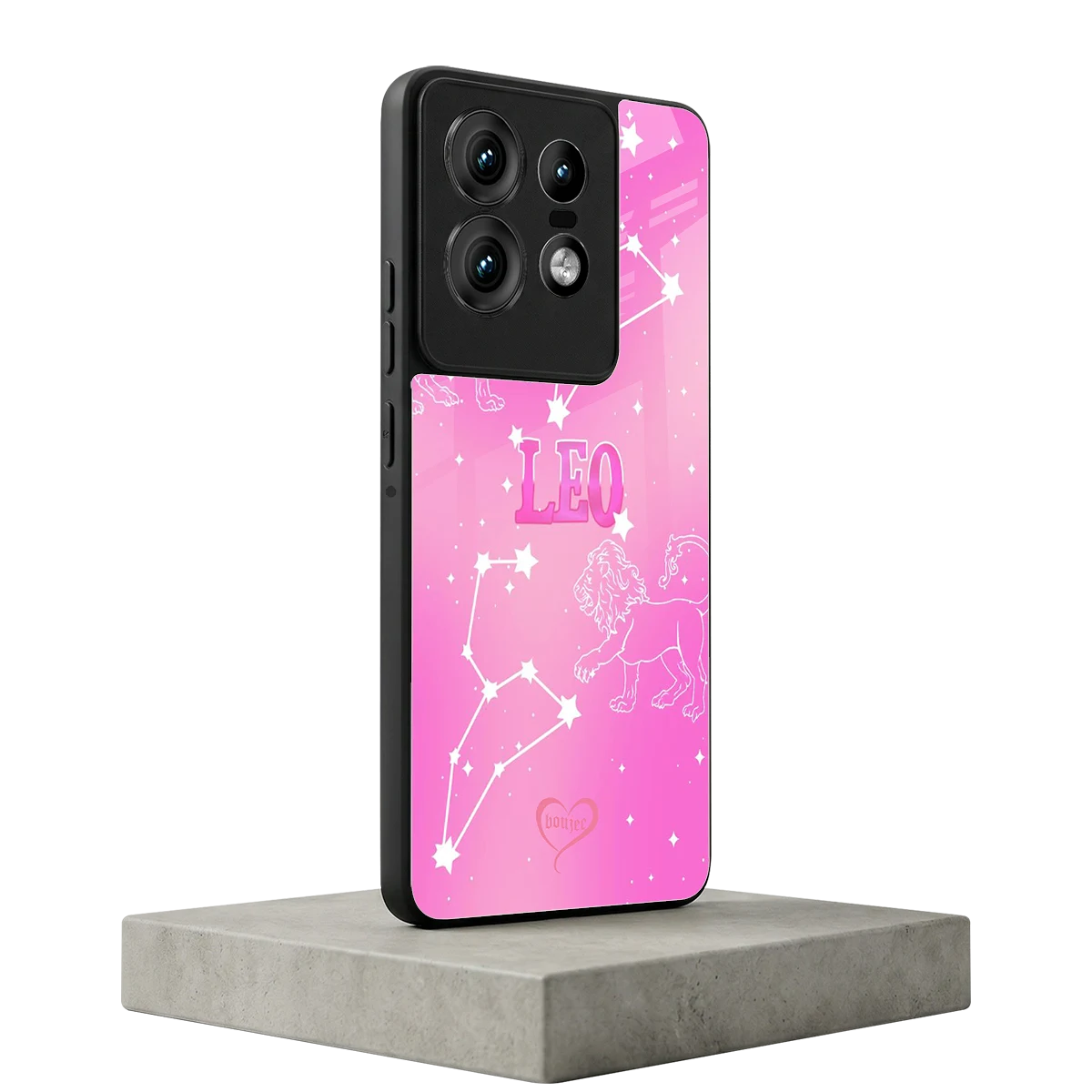 Leo Aura motorola edge 50 pro mobile cover | shockproof glass phone case