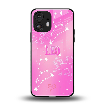Leo Aura back phone cover | glass case for nothing phone 2
