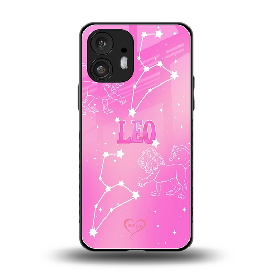 Leo Aura back phone cover | glass case for nothing phone 2