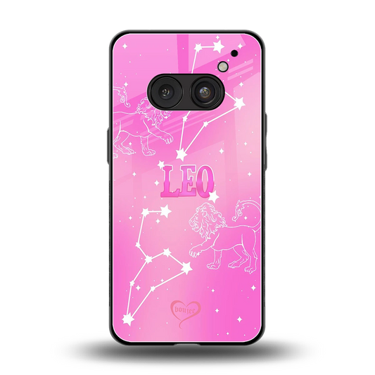 Leo Aura back phone cover | glass case for nothing phone 2a plus