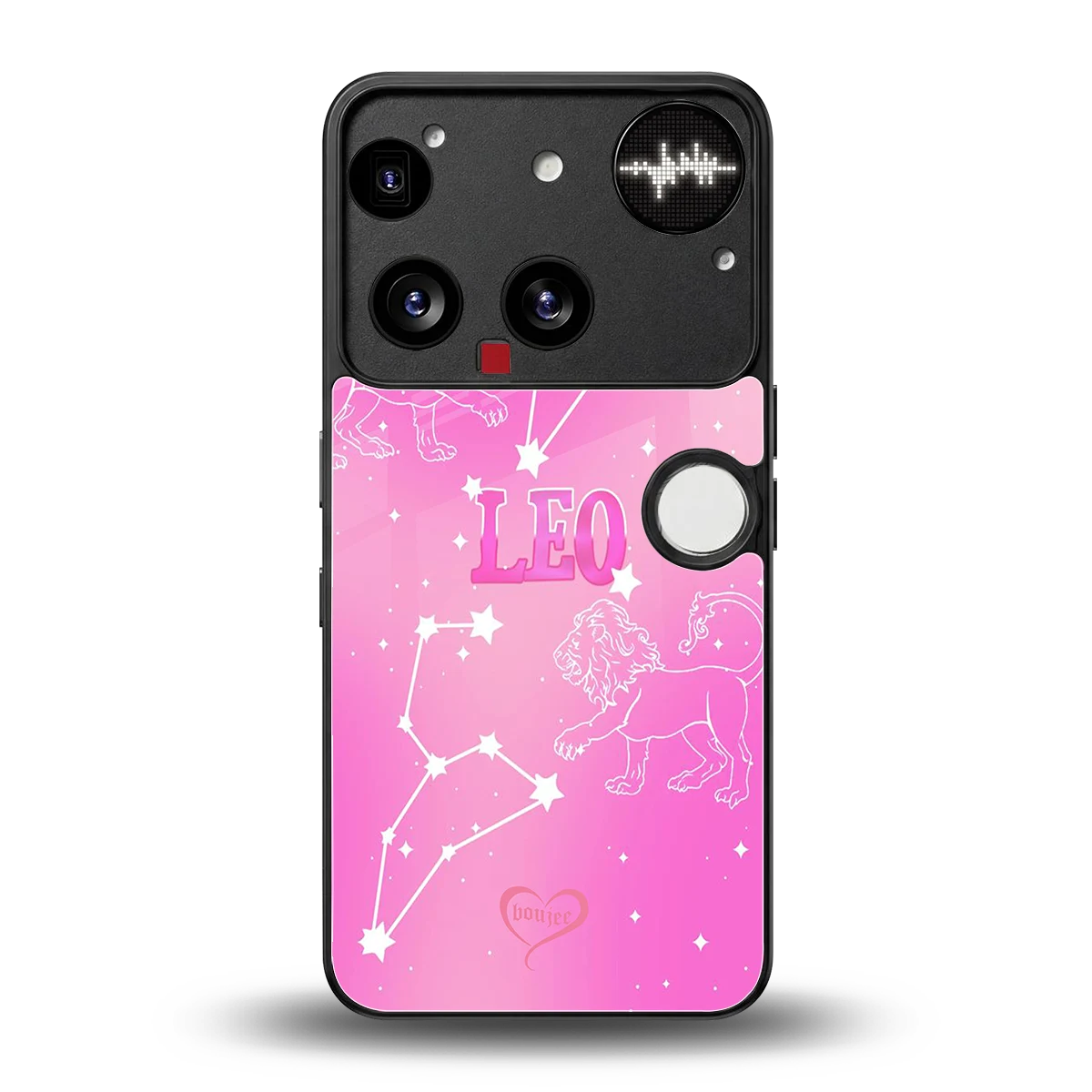 Leo Aura back phone cover | glass case for nothing phone 3