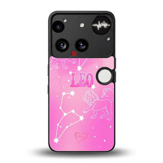 Leo Aura back phone cover | glass case for nothing phone 3