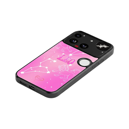 Leo Aura stylish phone case for nothing phone 3 | glossy glass and slim fit