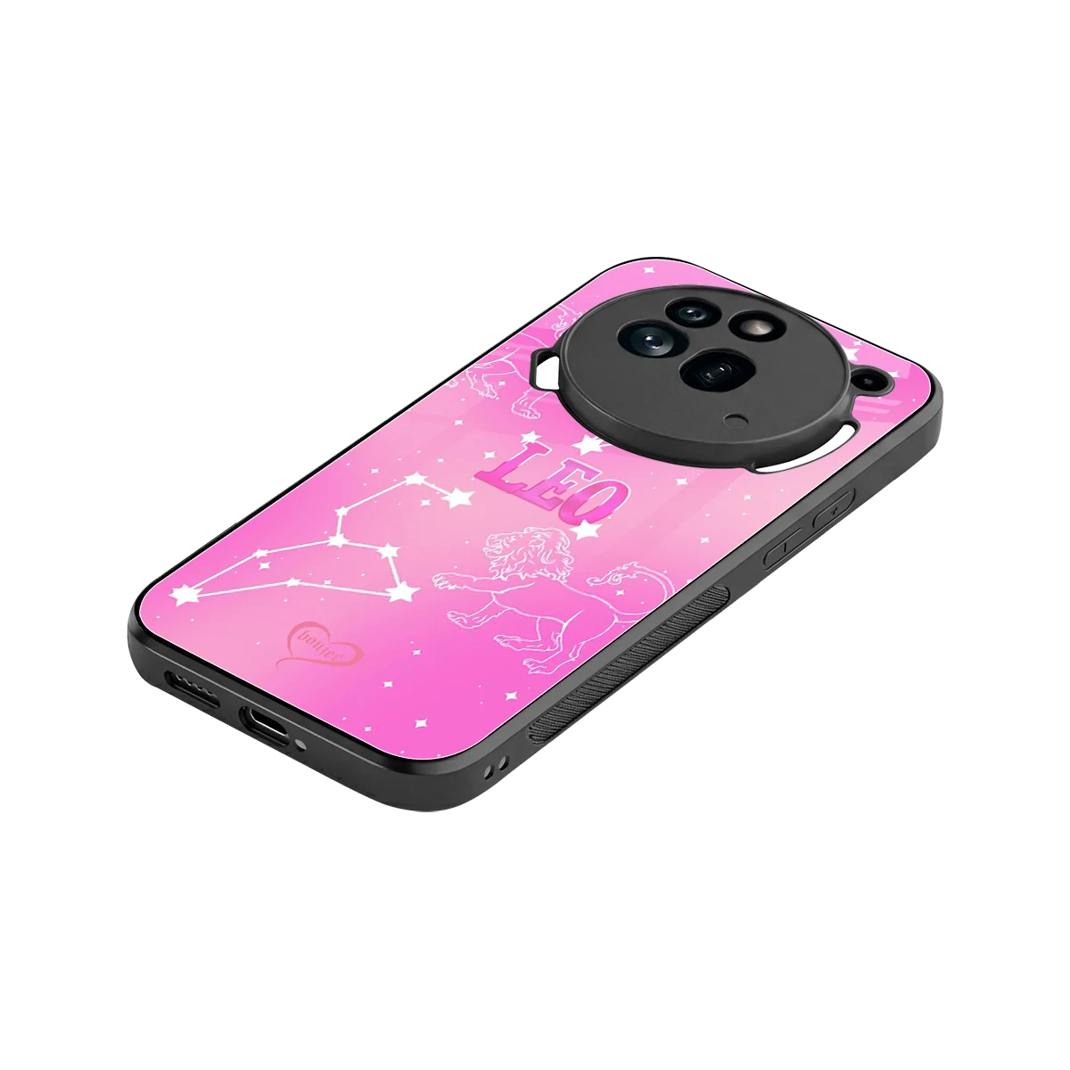 Leo Aura stylish phone case for nothing phone 3a pro | glossy glass and slim fit