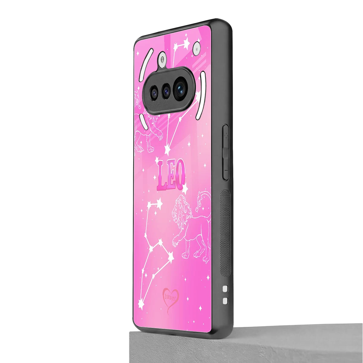 Leo Aura nothing phone 3a mobile cover | shockproof glass phone case
