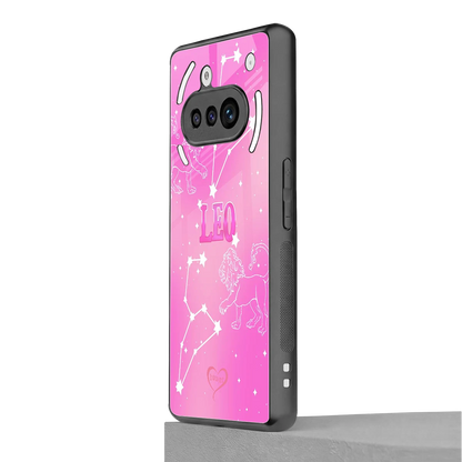 Leo Aura nothing phone 3a mobile cover | shockproof glass phone case
