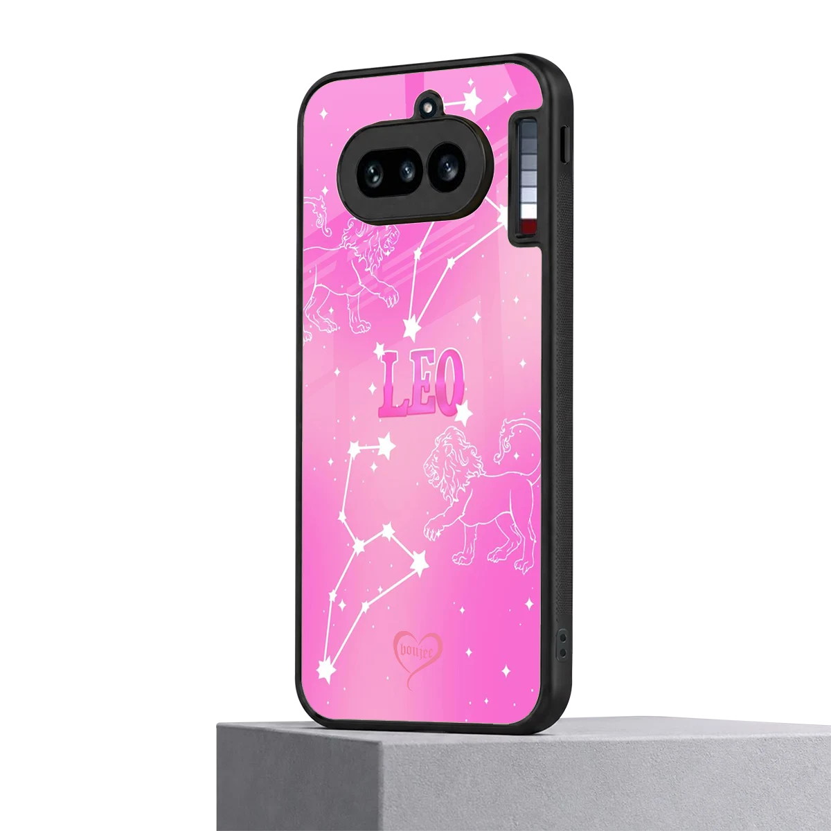 Leo Aura nothing phone 4a mobile cover | shockproof glass phone case