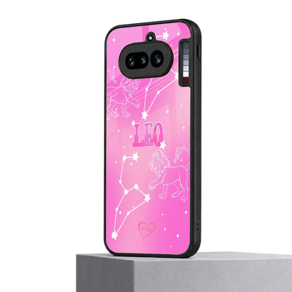 Leo Aura nothing phone 4a mobile cover | shockproof glass phone case