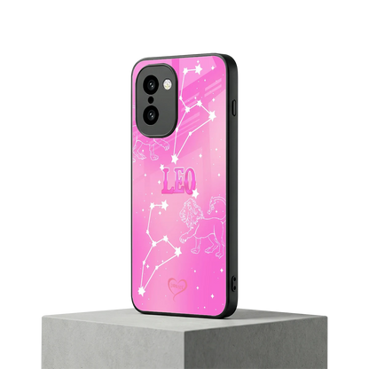 Leo Aura oneplus 15r mobile cover | shockproof glass phone case