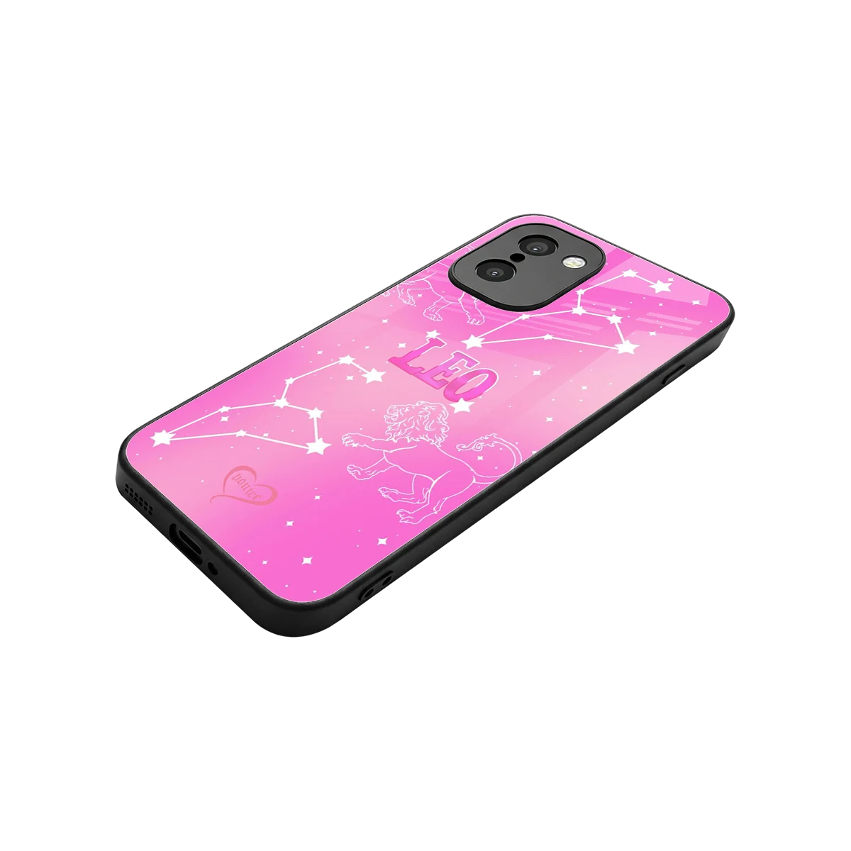 Leo Aura stylish phone case for oneplus 15r | glossy glass and slim fit