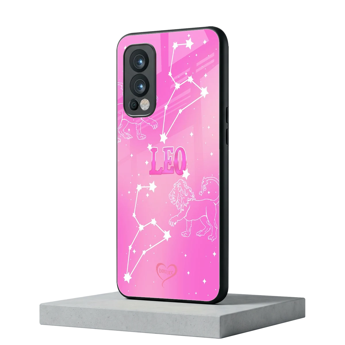Leo Aura oneplus nord 2 mobile cover | shockproof glass phone case