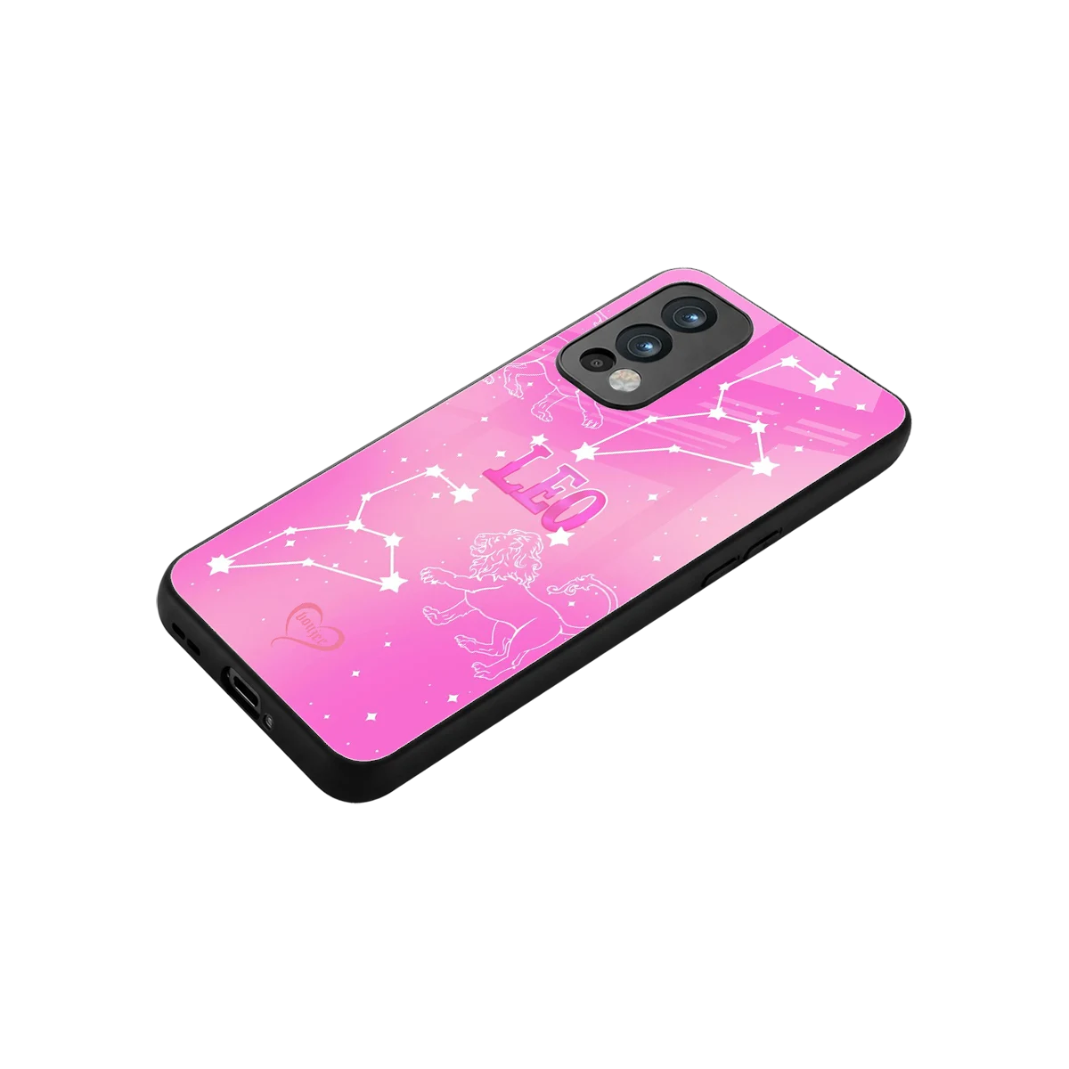 Leo Aura stylish phone case for oneplus nord 2 | glossy glass and slim fit