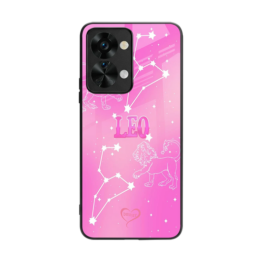 Leo Aura back phone cover | glass case for oneplus nord 2t