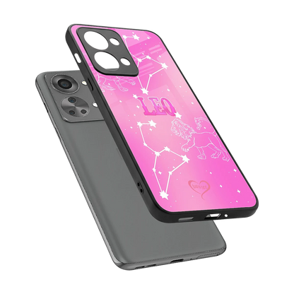 Leo Aura sleek oneplus nord 2t cover with tempered glass back and TPU edges