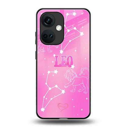 Leo Aura back phone cover | glass case for oneplus nord ce 3
