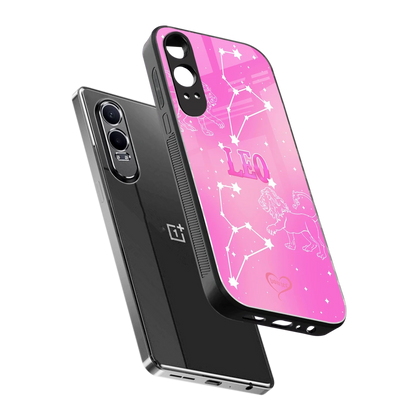 Leo Aura sleek oneplus nord ce 4 lite cover with tempered glass back and TPU edges