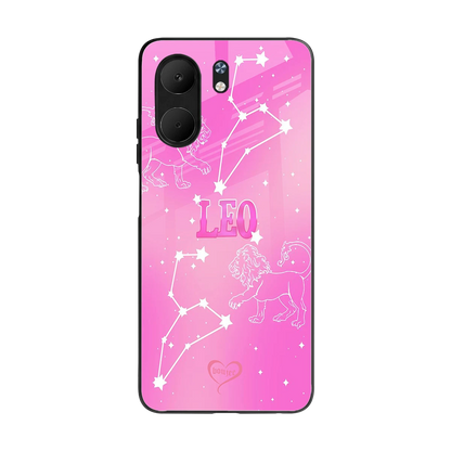 Leo Aura back phone cover | glass case for oppo a5x 5g