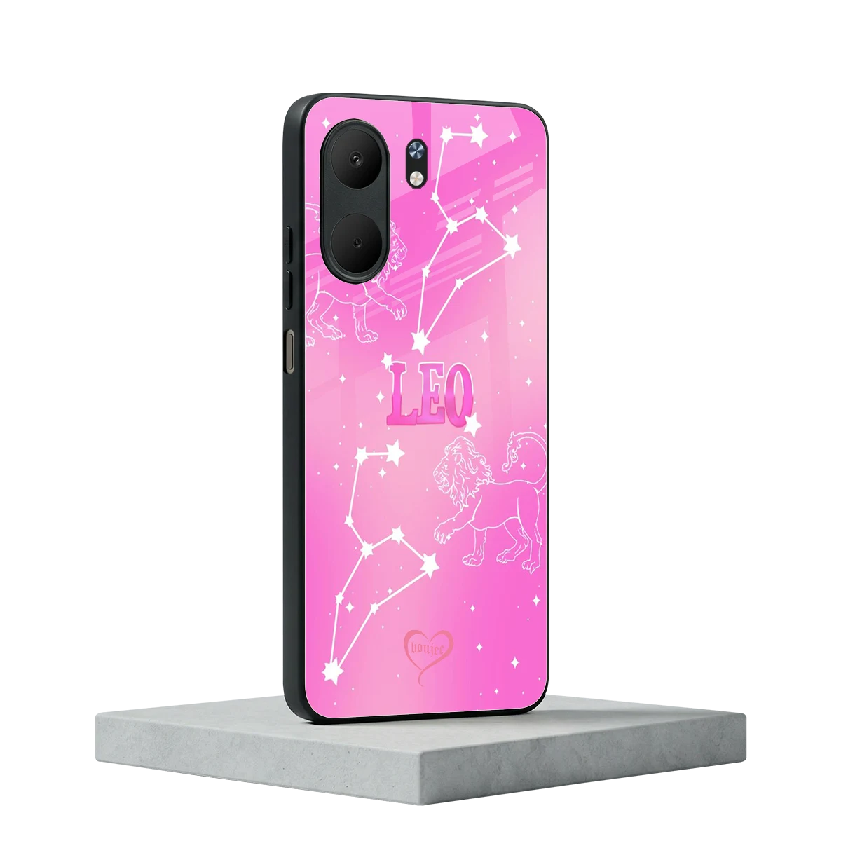 Leo Aura oppo a5x 5g mobile cover | shockproof glass phone case