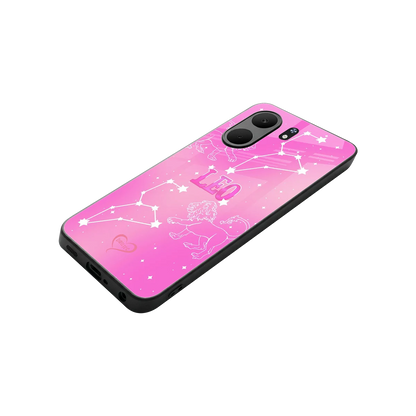 Leo Aura stylish phone case for oppo a5x 5g | glossy glass and slim fit