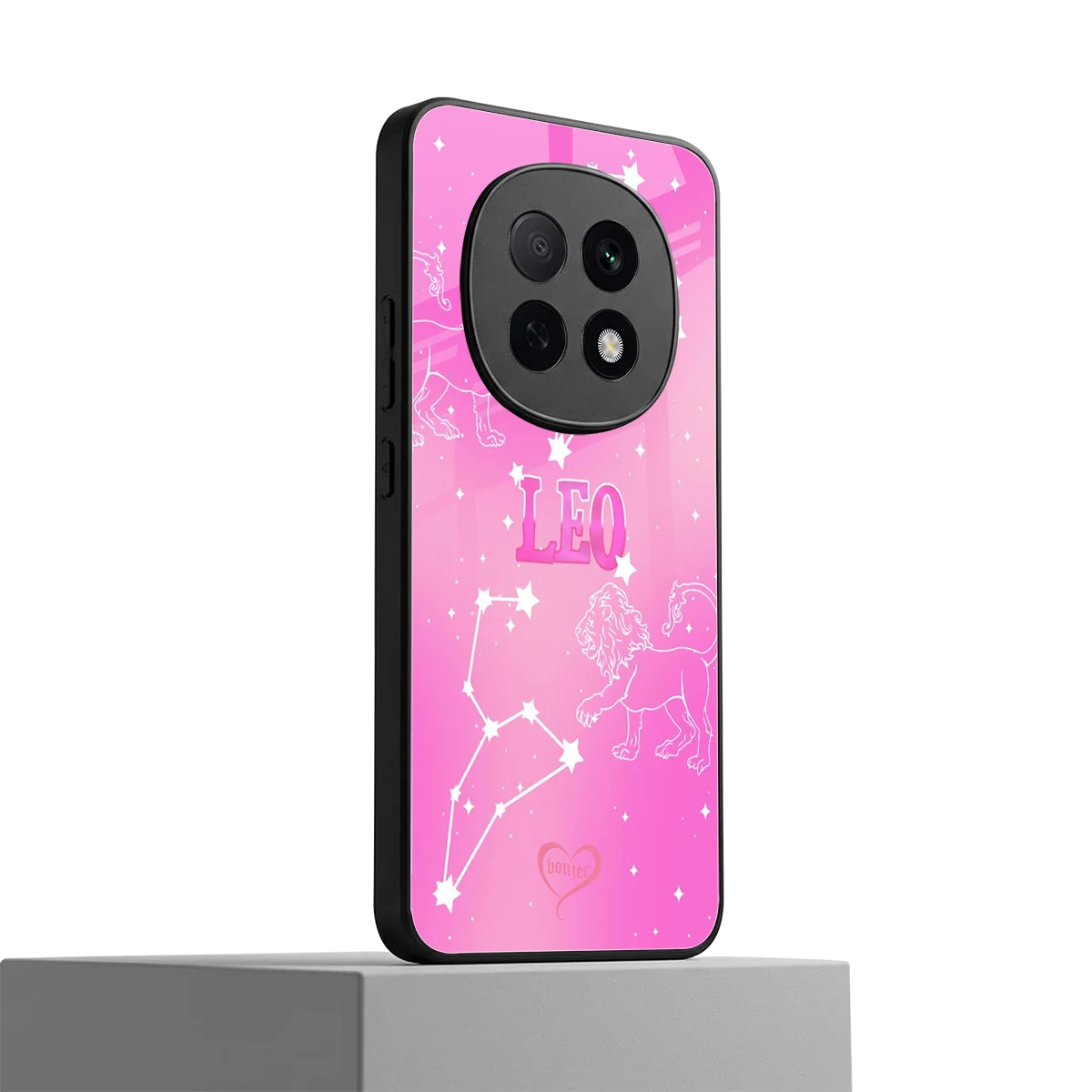 Leo Aura oppo f29 pro 5g mobile cover | shockproof glass phone case